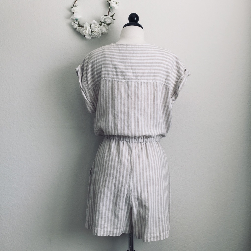 Sanctuary Sand Valley Stripe Romper - Picture 6 of 8